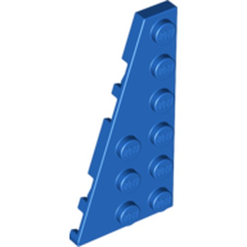 LEGO 54384 Wedge, Plate 6 x 3 Left in Blue - Authentic LEGO Part