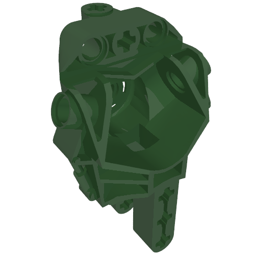 LEGO 47305 Bionicle Toa Metru Torso in Dark Green - Authentic LEGO Part