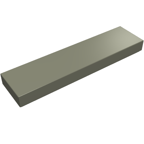 LEGO 2431 Tile 1 x 4 in Dark Gray - Authentic LEGO Part