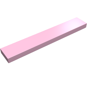 LEGO 6636 Tile 1 x 6 in Bright Pink - Authentic LEGO Part