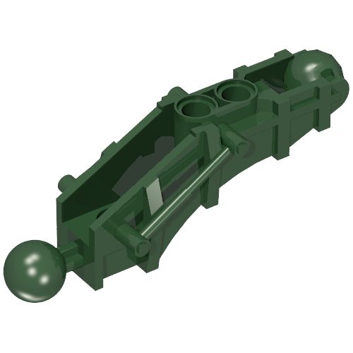 LEGO 50920 Bionicle Toa Hordika Leg Section in Dark Green - Authentic LEGO Part