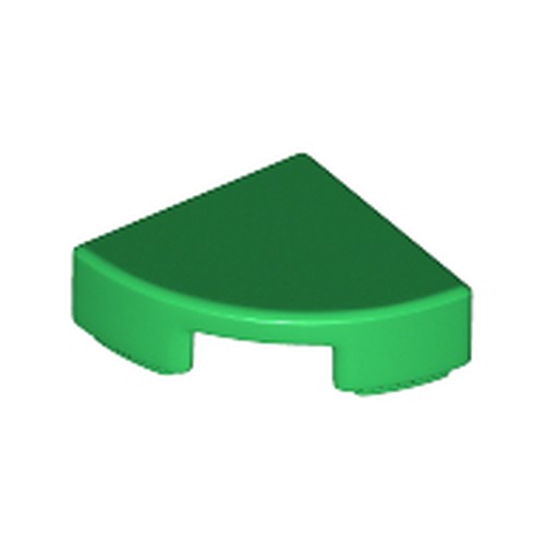 LEGO 25269 Tile, Round 1 x 1 Quarter in Green - Authentic LEGO Part