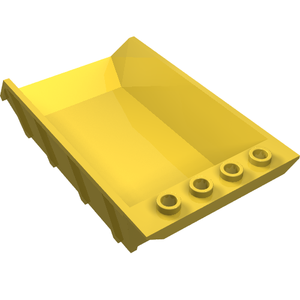 LEGO 4080 Vehicle, Tipper Bed 4 x 6 in Yellow - Authentic LEGO Part