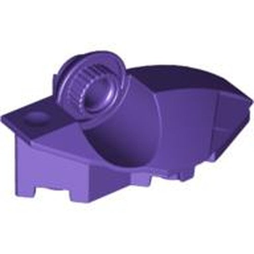 LEGO 47430 Large Figure Foot with Rotation Joint Ball Half Vertical in Dark Purple - Authentic LEGO Part
