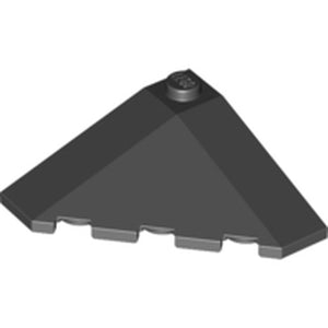 LEGO 43708 Wedge 4 x 4 (Slope 18 Corner) in Black - Authentic LEGO Part
