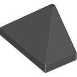 LEGO 15571 Slope 45 2 x 1 Triple with Bottom Stud Holder in Black - Authentic LEGO Part