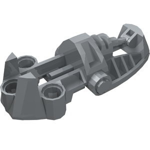LEGO 47298 Bionicle Foot Toa Metru in Pearl Light Gray - Authentic LEGO Part