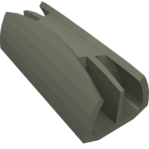 LEGO 30622 Vehicle, Grille 1 x 4 with 2 Pins - Main Product Image