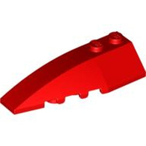 LEGO 41748 Wedge 6 x 2 Left in Red - Authentic LEGO Part