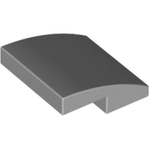 LEGO 15068 Slope, Curved 2 x 2 x 2/3 in Light Bluish Gray - Authentic LEGO Part