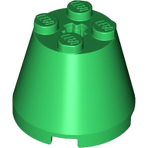 LEGO 6233 Cone 3 x 3 x 2 in Green - Authentic LEGO Part