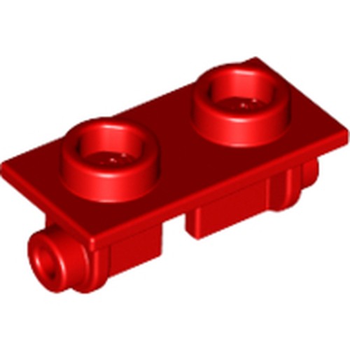 LEGO 3938 Hinge Brick 1 x 2 Top Plate in Red - Authentic LEGO Part
