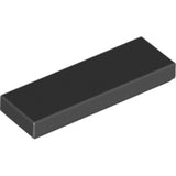 LEGO 63864 Tile 1 x 3 in Black - Authentic LEGO Part