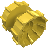 LEGO 32007 Technic Tread Hub in Yellow - Authentic LEGO Part