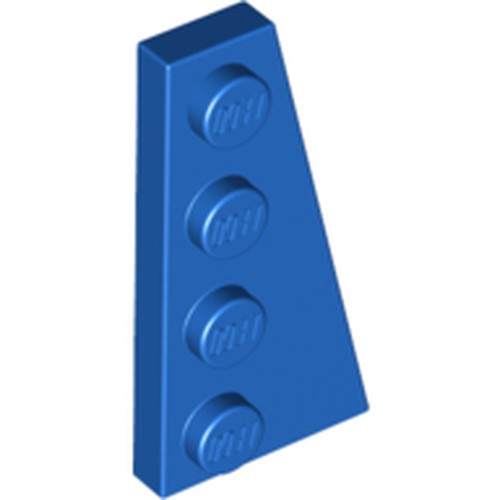 LEGO 41769 Wedge, Plate 4 x 2 Right in Blue - Authentic LEGO Part