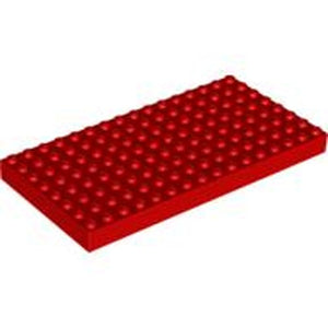 LEGO 4204 Brick 8 x 16 in Red - Authentic LEGO Part