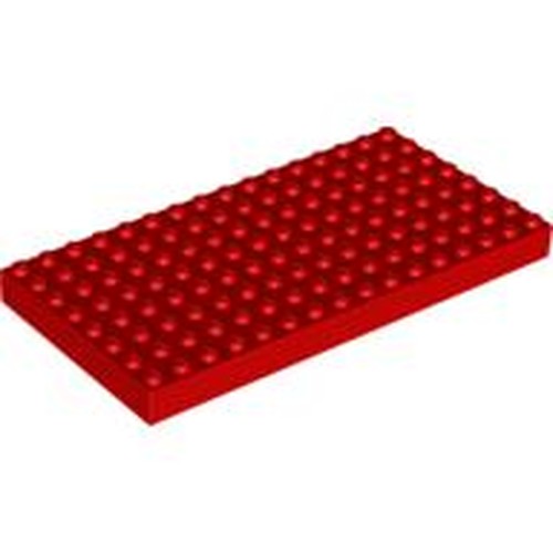 LEGO 4204 Brick 8 x 16 in Red - Authentic LEGO Part