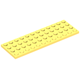 LEGO 3029 Plate 4 x 12 in Bright Light Yellow - Authentic LEGO Part