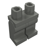 LEGO 970c00 Hips  and Legs Plain in Dark Bluish Gray - Authentic LEGO Part