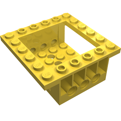 LEGO 47507 Cockpit 6 x 6 x 2 Cabin Base with Pin Holes - Main Product Image