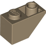 LEGO 3665 Slope, Inverted 45 2 x 1 in Dark Tan - Authentic LEGO Part