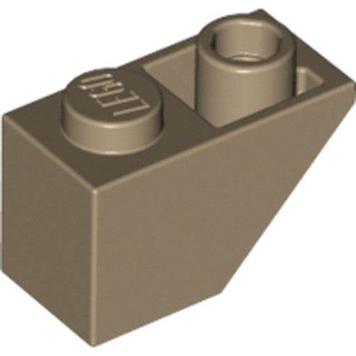 LEGO 3665 Slope, Inverted 45 2 x 1 in Dark Tan - Authentic LEGO Part