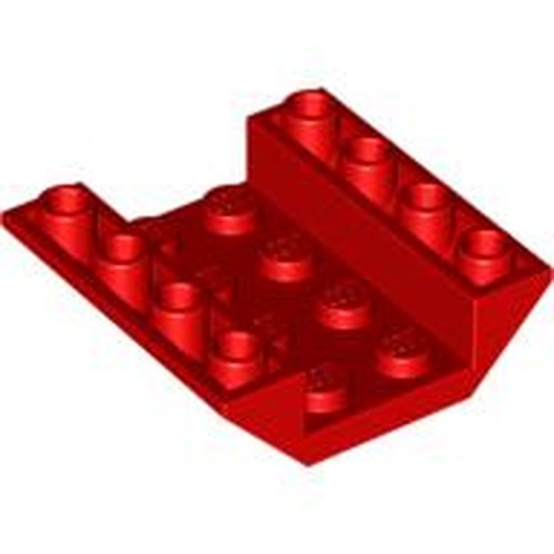 LEGO 4854 Slope, Inverted 45 4 x 4 Double in Red - Authentic LEGO Part