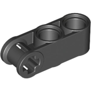 LEGO 42003 Technic, Axle and Pin Connector Perpendicular 3L with 2 Pin Holes in Black - Authentic LEGO Part