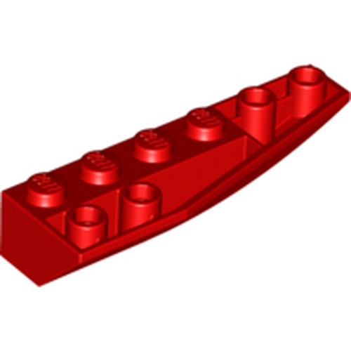 LEGO 41764 Wedge 6 x 2 Inverted Right in Red - Authentic LEGO Part