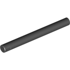 LEGO 30374 Bar   4L (Lightsaber Blade / Wand) in Black - Authentic LEGO Part