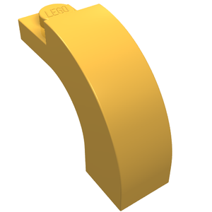 LEGO 6005 Arch 1 x 3 x 2 Curved Top in Bright Light Orange - Authentic LEGO Part