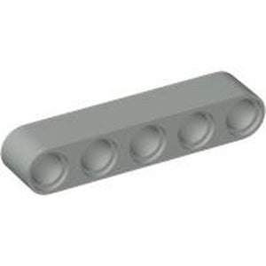 LEGO 32316 Technic, Liftarm Thick 1 x 5 in Light Gray - Authentic LEGO Part