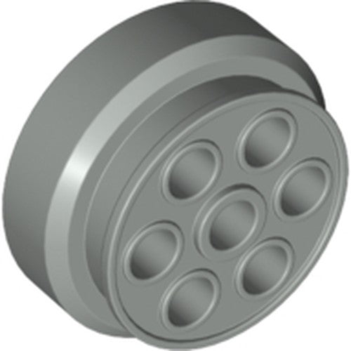 LEGO 2695 Wheel 30mm D. x 13mm (13 x 24 Model Team) in Light Gray - Authentic LEGO Part