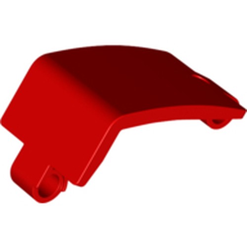 LEGO 24116 Technic, Panel Curved 3 x 5 x 3 in Red - Authentic LEGO Part