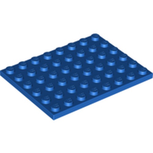 LEGO 3036 Plate 6 x 8 in Blue - Authentic LEGO Part