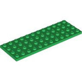 LEGO 3029 Plate 4 x 12 in Green - Authentic LEGO Part