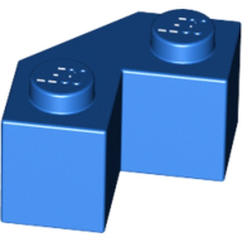 LEGO 87620 Brick, Modified Facet 2 x 2 in Blue - Authentic LEGO Part