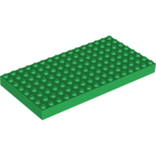 LEGO 4204 Brick 8 x 16 in Green - Authentic LEGO Part