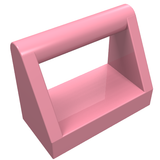 LEGO 2432 Tile, Modified 1 x 2 with Bar Handle in Pink - Authentic LEGO Part