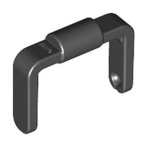 LEGO 95344 Minifigure, Utensil Bucket 1 x 1 x 1 Handle / Scooter Stand in Black - Authentic LEGO Part