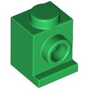 LEGO 4070 Brick, Modified 1 x 1 with Headlight in Green - Authentic LEGO Part