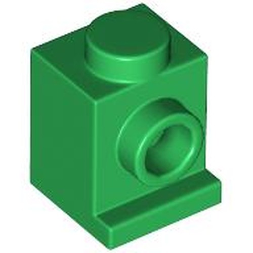 LEGO 4070 Brick, Modified 1 x 1 with Headlight in Green - Authentic LEGO Part