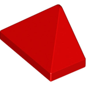 LEGO 15571 Slope 45 2 x 1 Triple with Bottom Stud Holder in Red - Authentic LEGO Part