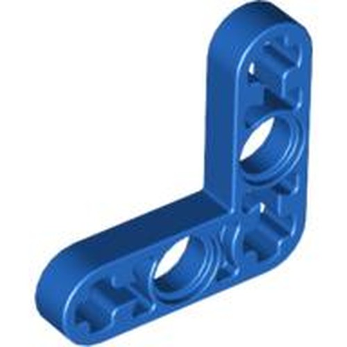 LEGO 32056 Technic, Liftarm, Modified Bent Thin L-Shape 3 x 3 in Blue - Authentic LEGO Part
