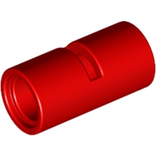 LEGO 62462 Technic, Pin Connector Round 2L with Slot (Pin Joiner Round) in Red - Authentic LEGO Part