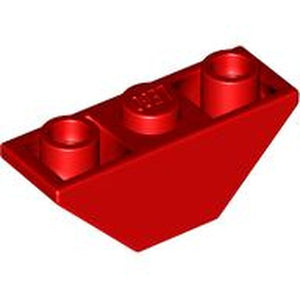 LEGO 2341 Slope, Inverted 45 3 x 1 Double in Red - Authentic LEGO Part