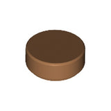 LEGO 98138 Tile, Round 1 x 1 in Medium Nougat - Authentic LEGO Part