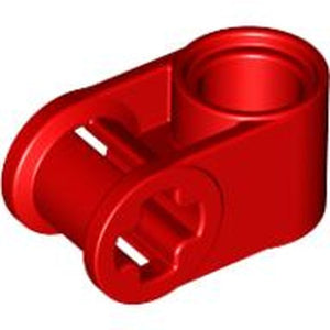 LEGO 6536 Technic, Axle and Pin Connector Perpendicular in Red - Authentic LEGO Part