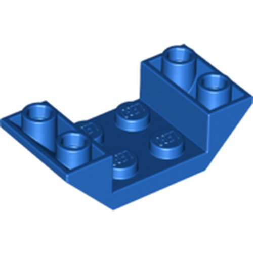 LEGO 4871 Slope Inverted 45° 4 x 2 Double in Blue - Authentic LEGO Part