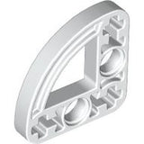 LEGO 32249 Technic, Liftarm, Modified L-Shape Quarter Ellipse Thin 3 x 3 in White - Authentic LEGO Part